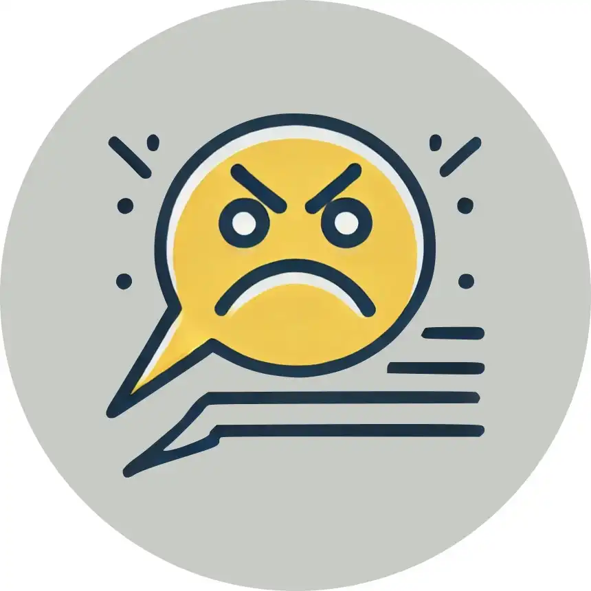 Icon for complaining